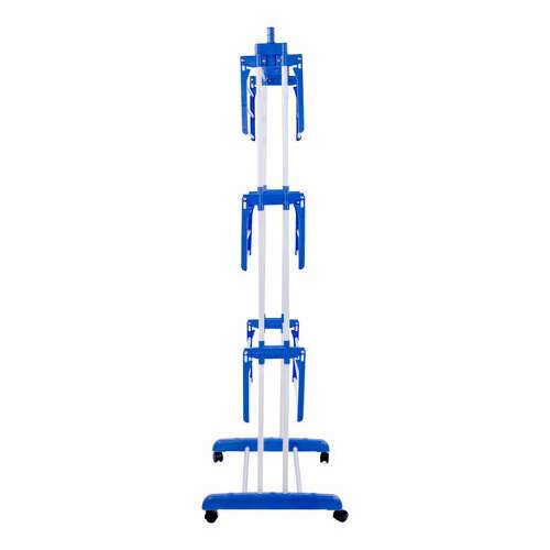  Сушилка напольная для белья раскладная многофункциональная, 3 уровня, на колесах, laima home, 607807 | Сушилки для белья