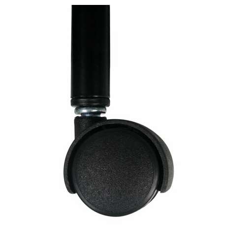  Этажерка "ладья-34кс" офисно-бытовая 3 яруса+столик, металл, черная, 44,5х30х84 см, э 357 ч | Тележки офисно-бытовые