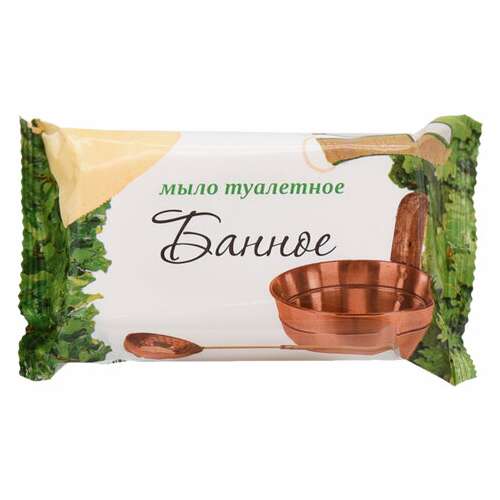  Мыло туалетное 100 г, ммз стандарт "банное" | Мыло кусковое