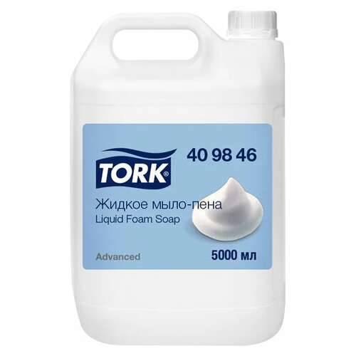  Мыло-пена для специальных диспенсеров 5 л tork, артикул 409846 | Мыло жидкое
