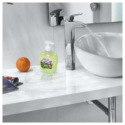  Мыло-крем жидкое детское 500 г, золотой идеал, алоэ, дозатор, 605518 | Мыло жидкое для детей