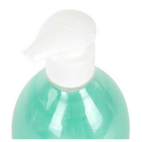  Мыло-крем жидкое с антибактериальным эффектом 1 л золотой идеал "холодная мята", дозатор, 608285 | Мыло жидкое