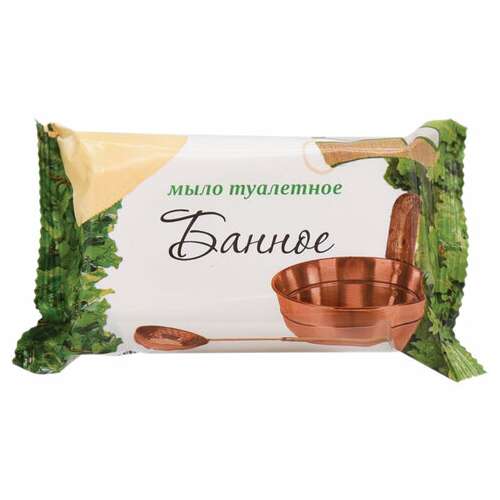  Мыло туалетное 200 г ммз стандарт "банное" | Мыло кусковое