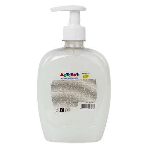  Мыло-крем жидкое детское 500 г, золотой идеал, ромашка, дозатор, 605517 | Мыло жидкое для детей