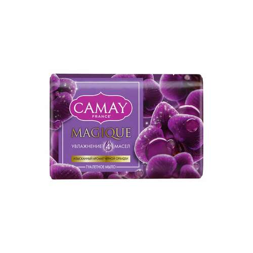  Мыло туалетное 85 г, camay "черная орхидея" | Мыло кусковое
