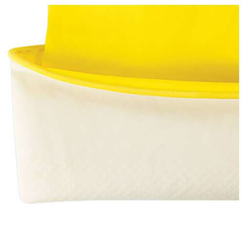  Перчатки многоразовые латексные офисмаг, хлопчатобумажное напыление, размер xl (очень большой), желтые, вес 48 г, 604200 | Перчатки латексные, виниловые и резиновые