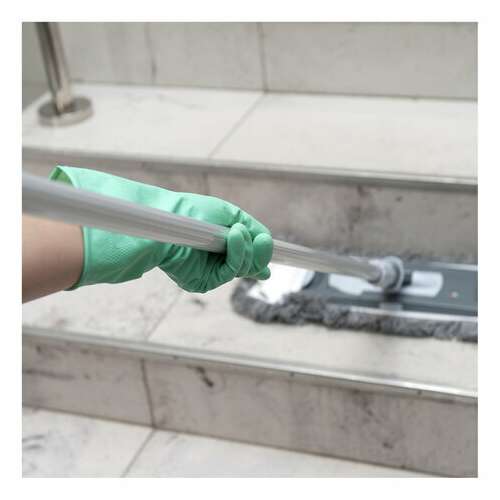  Перчатки латексные кщс, сверхпрочные, плотные, хлопковое напыление, размер 9,5-10 xl, очень большой, зеленые, hq profiline, 73589 | Перчатки латексные, виниловые и резиновые