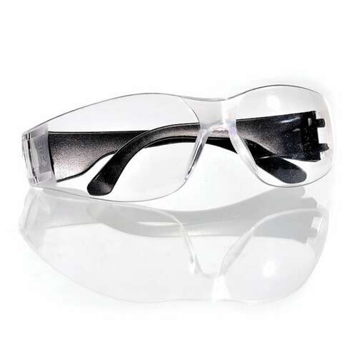  Очки защитные открытые еланпласт "классик тим", прозрачные, ударопрочный поликарбонат, очк201 | Очки защитные