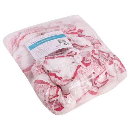  Носки для боулинга размер l (43-45) комплект 50 пар, спанбонд, белые, 22 г/м2, чистовье, 00-550 | Бахилы