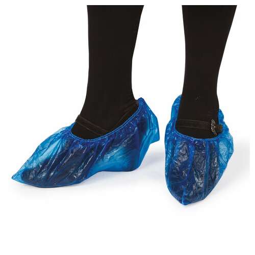  Бахилы комплект 100 штук (50 пар), особо прочные, размер 40х14 см, 55 мкм, 6 г, пнд, laima, 104980 | Бахилы