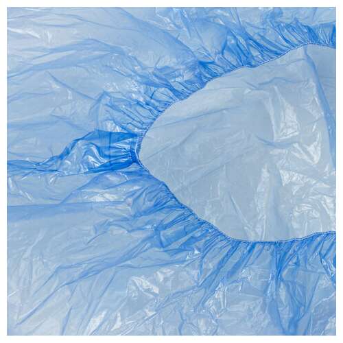  Бахилы комплект 2000 шт. (1000 пар) в упаковке, стандарт, размер 40х14 см, 2,8 г, пнд, laima, 630718 | Бахилы