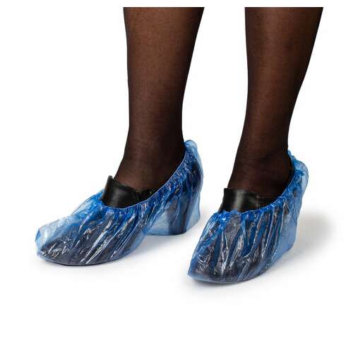  Бахилы комплект 2000 шт. (1000 пар) в упаковке, стандарт, размер 40х14 см, 2,8 г, пнд, laima, 630718 | Бахилы