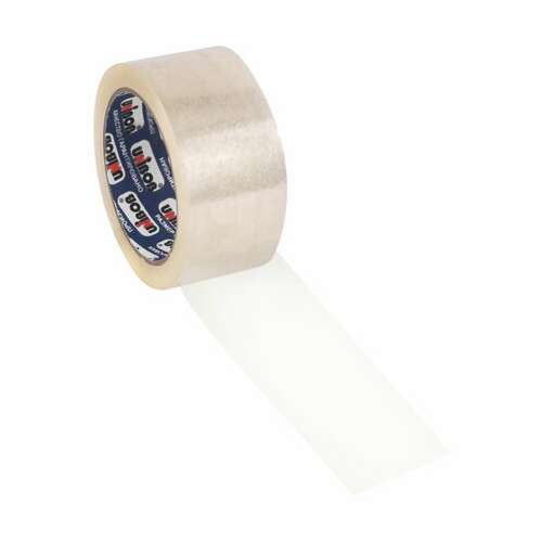  Клейкая лента упаковочная, 48 мм х 66 м, прозрачная, толщина 45 микрон, unibob 600, 29341 | Упаковочные клейкие ленты