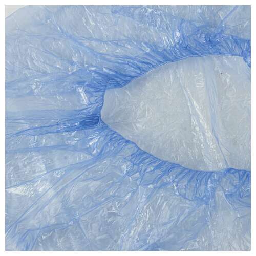  Бахилы комплект 100 штук (50 пар) в упаковке, стандарт+, 40х14 см, 3 г, пнд, laima, 103424 | Бахилы