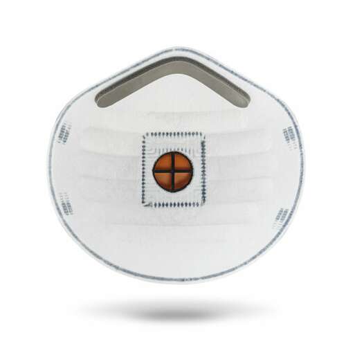  Респиратор с клапаном и угольным фильтром, комплект 10 шт., полумаска фильтрующая, формованный, ffp2, jm-8626 | Респираторы