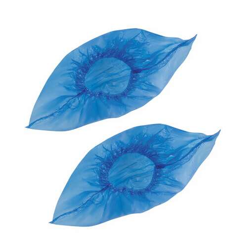  Бахилы комплект 100 штук (50 пар), особо прочные, размер 40х14 см, 55 мкм, 6 г, пнд, laima, 104980 | Бахилы