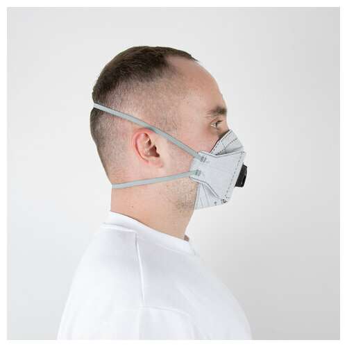 Респиратор (1 шт.) с клапаном и угольным фильтром, полумаска фильтрующая, трехпанельный складной, индивидуальная упаковка, ffp2, jm-9326  Респиратор (1 шт.) с клапаном и угольным фильтром, полумаска фильтрующая, трехпанельный складной, индивидуальная упаковка, ffp2, jm-9326 | Респираторы