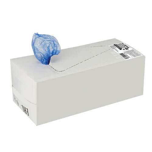  Бахилы комплект 2000 шт. (1000 пар) в упаковке, стандарт, размер 40х14 см, 2,8 г, пнд, laima, 630718 | Бахилы