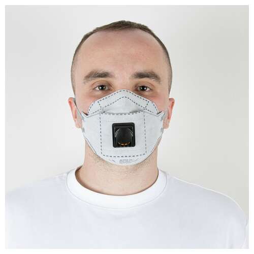 Респиратор (1 шт.) с клапаном и угольным фильтром, полумаска фильтрующая, трехпанельный складной, индивидуальная упаковка, ffp2, jm-9326  Респиратор (1 шт.) с клапаном и угольным фильтром, полумаска фильтрующая, трехпанельный складной, индивидуальная упаковка, ffp2, jm-9326 | Респираторы