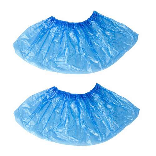  Бахилы комплект 100 штук (50 пар) в упаковке, прочные, 40х14 см, 4 г, пнд, laima, 103425 | Бахилы