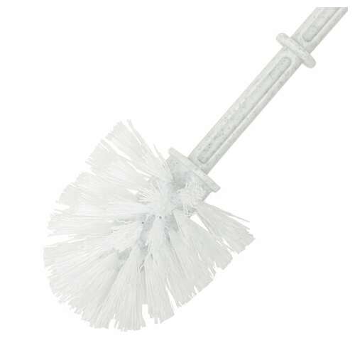  Ерш для унитаза с подставкой, угловой, "блеск", белый мрамор, idea, м 5012 | Ершики для унитаза