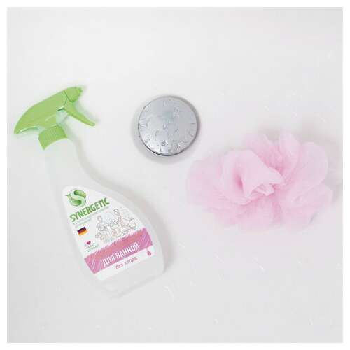  Средство для удаления известкового налета и ржавчины 500 мл synergetic, распылитель, эко, 104052 | Средства для чистки ванных и туалетных комнат