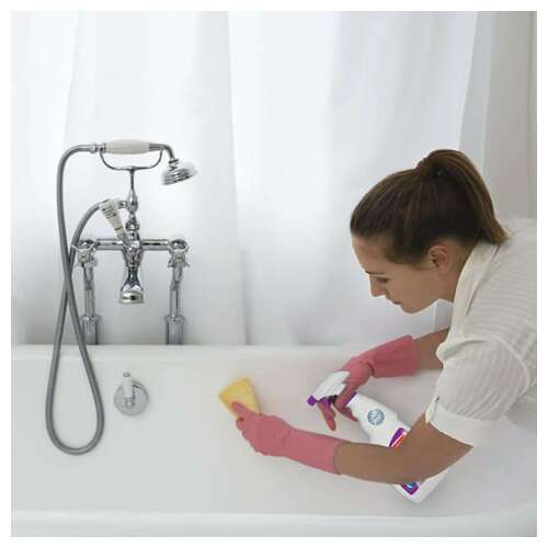  Средство для чистки ванн и душевых акриловых 500 мл, unicum (уникум), спрей, 300087 | Средства для чистки ванных и туалетных комнат