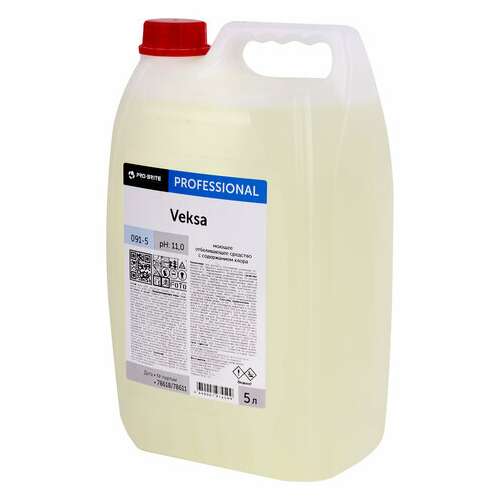  Средство для уборки санитарных помещений, 5 л, pro-brite veksa, кислотное, концентрат, 091-5 | Средства для чистки ванных и туалетных комнат