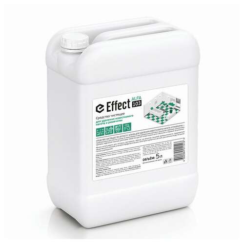  Средство для удаления ржавчины и известкового налета 5 л, effect "alfa 103", 10718 | Средства от ржавчины и известкового налета