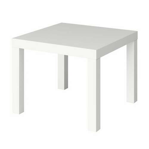  Стол журнальный "лайк" аналог ikea (550х550х440 мм), белый | Столы журнальные и сервировочные
