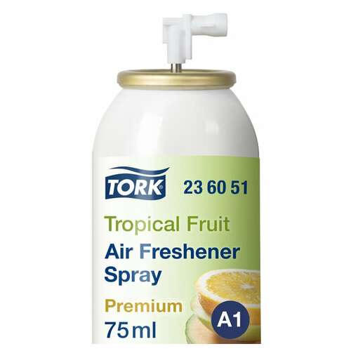  Сменный баллон 75 мл, tork (система а1) premium, тропический аромат, 236151 | Сменные баллоны аэрозольные