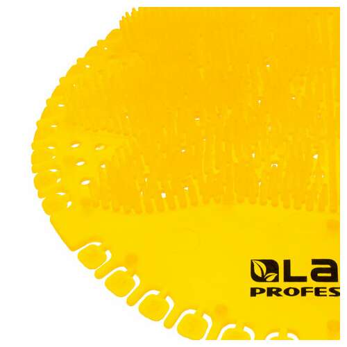  Дезодоратор коврик для писсуара желтый, аромат лимон, laima professional, на 30 дней, 608898 | Освежители для туалета