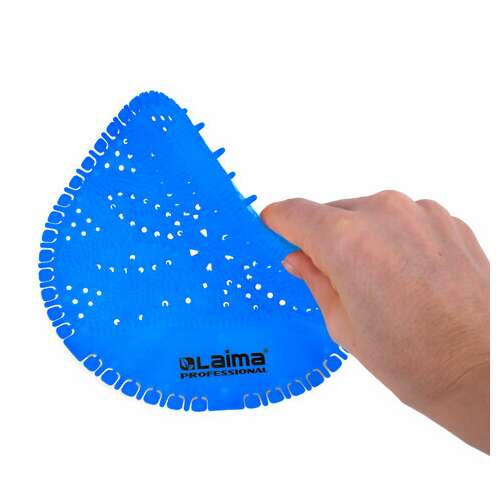  Дезодоратор коврик для писсуара синий, аромат тутти-фрутти, laima professional, на 30 дней, 608896 | Освежители для туалета