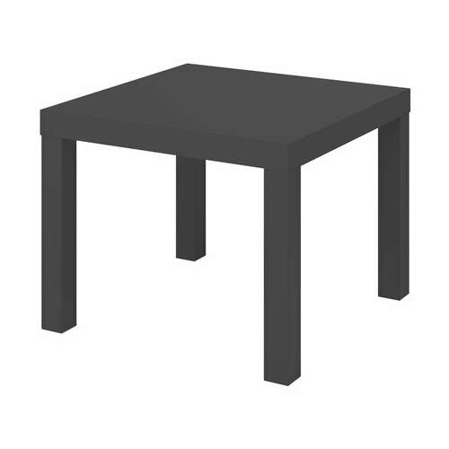  Стол журнальный "лайк" аналог ikea (550х550х440 мм), черный | Столы журнальные и сервировочные