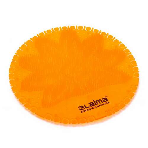  Дезодоратор коврик для писсуара оранжевый, аромат манго, laima professional, на 30 дней, 608899 | Освежители для туалета