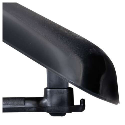  Вешалка-плечики, размер 50-52, пластик, анатомическая, перекладина, крючки для бретелей, черный, с041 | Вешалки-плечики