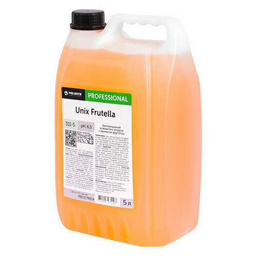  Ароматизатор освежитель воздуха, 5 л, pro-brite unix frutella, бактерицидный, жидкость, 311-5 | Освежители воздуха