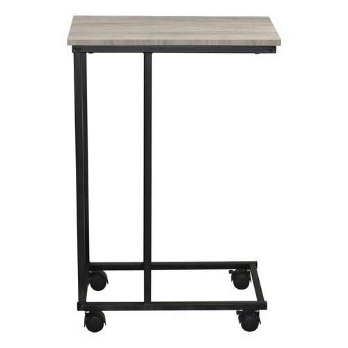  Стол журнальный brabix "loft ct-001", 450х250х680 мм, на колёсах, металлический каркас, цвет дуб антик, 641860 | Столы журнальные и сервировочные