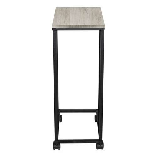  Стол журнальный brabix "loft ct-001", 450х250х680 мм, на колёсах, металлический каркас, цвет дуб антик, 641860 | Столы журнальные и сервировочные