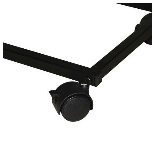  Стол журнальный brabix "loft ct-001", 450х250х680 мм, на колёсах, металлический каркас, цвет дуб антик, 641860 | Столы журнальные и сервировочные