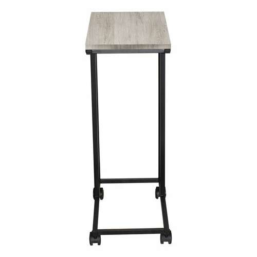  Стол журнальный brabix "loft ct-001", 450х250х680 мм, на колёсах, металлический каркас, цвет дуб антик, 641860 | Столы журнальные и сервировочные