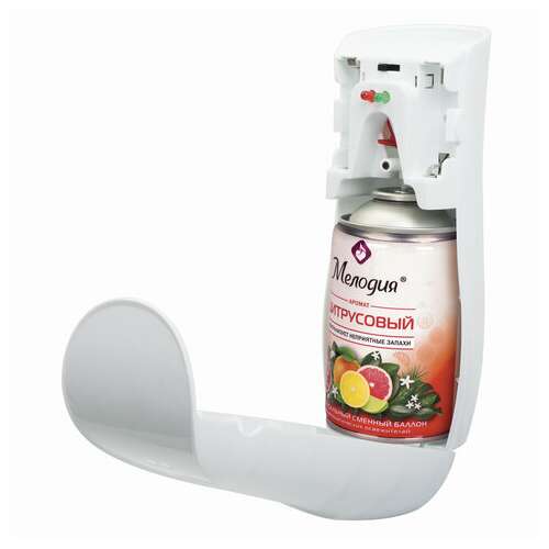  Сменный баллон 250 мл мелодия "цитрусовый", для автоматических освежителей, универсальный, 605229 | Сменные баллоны аэрозольные