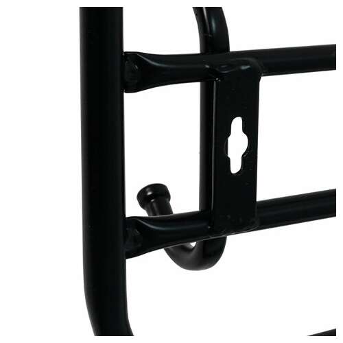  Вешалка настенная с полкой "всп6", 265х600х220 мм, 5 крючков, металл, черная, всп 6 ч | Вешалки настенные