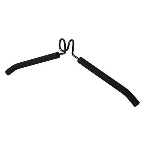  Вешалка-плечики трансформер, 5 плечиков, металл с покрытием, черные, brabix ultra, 607474 | Вешалки-плечики