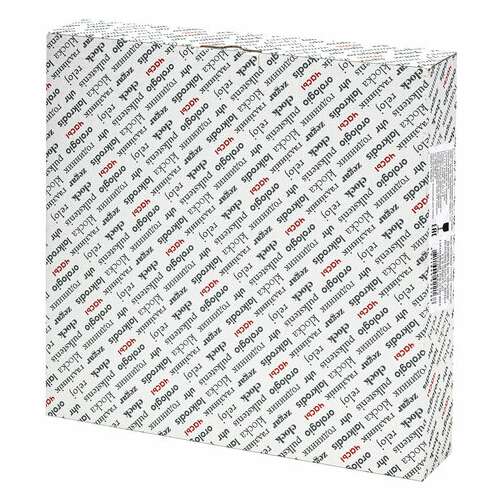  Часы настенные troykatime (troyka) 77770732, круг, белые, черная рамка, 30,5х30,5х4 см | Часы интерьерные