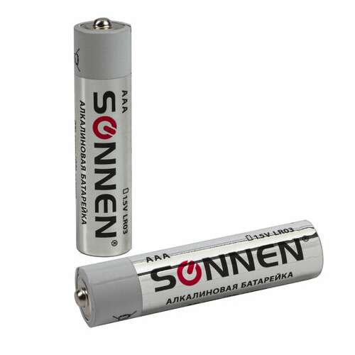  Батарейки комплект 30 (20+10) шт., sonnen alkaline, aa+ааа (lr6+lr03), в коробке, 455097 | Батарейки