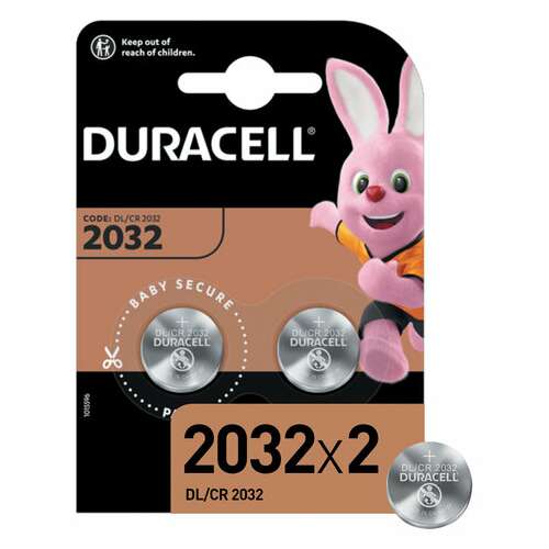  Батарейки литиевые duracell lithium оригинал cr2032 "таблетки, дисковые, кнопочные" комплект 2 шт. | Батарейки