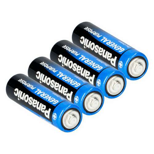  Батарейки комплект 4 шт., panasonic aa r6 (316), солевые, пальчиковые, в пленке, 1,5 в | Батарейки