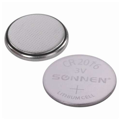  Батарейка sonnen lithium, cr2016, литиевая, 1 шт., в блистере, 451972 | Батарейки