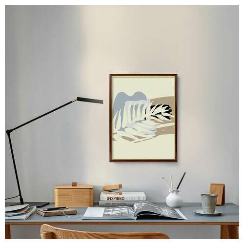  Рамка 30х40 см, пластик, багет 14 мм, brauberg "hit", красное дерево с позолотой, стекло, 390259 | Рамки для дипломов, сертификатов, грамот, фотографий